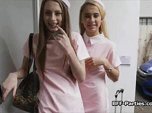 Flight Attendants Spread Wide for Monster Cocks!