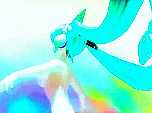 hatsune miku nude mod reveals her goddess big tits and juicy ass fully