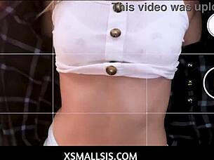 Xsmall 18+ hot teen 18+ie Mia Kay helps lose virginity POV
