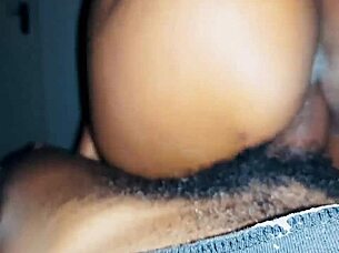 sexy bbw with small waist rides hard in bedroom