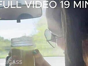 Today's sheer car piss video out now babes! 😍 Piss drinking fetish subscribe and enjoy!