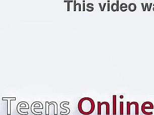 Two British 18yo girls toy each other to wild orgasms