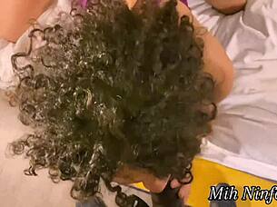 Latina's Tight Pussy Struggles with Huge Cock
