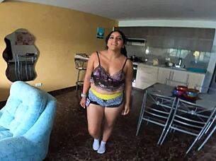 does teasing latina slave dance in my apartment make you cum?