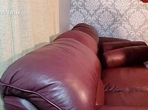 Leather Sofa Humping Wank North Face Jacket Fetish