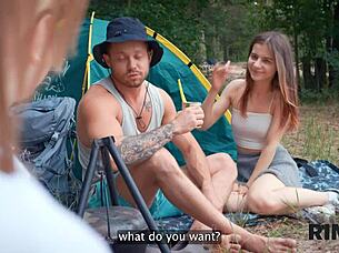 wanna try rimming then hard anal outdoors with your shy partner?