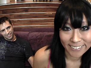 kris shares hot asian girlfriend with landlord for mmf fun