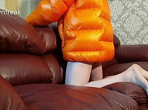 Leather Sofa Humping Wank North Face Jacket Fetish