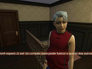 old man hunts married woman in visual novel rpg episode one