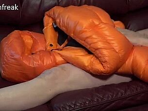 Leather Sofa Humping Wank North Face Jacket Fetish