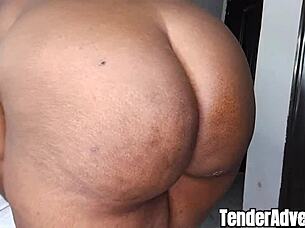 Big Booty Milf's Wet Pussy Filled by Massive Black Cock