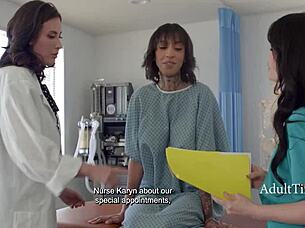 i love when the doctor's office turns into wild anal gangbang fun