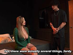 After breakup hot latina gets fucked happy by stud