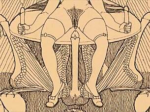 Vintage Erotic Drawings Capture Timeless Sensual Artistry