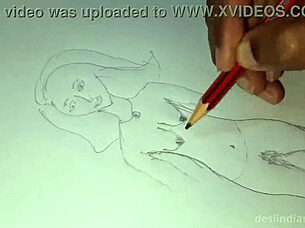 Desi Indian Rubs Pussy Boobs to Intense Nude Orgasm