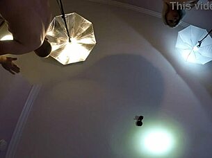 i'm your skinny latina fuck doll choking on cock in casting