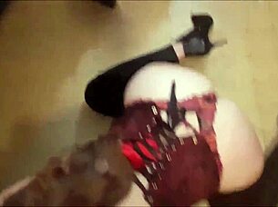 French Amateur Satin Lingerie Deepthroat Rimjob Cumshot POV