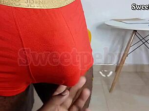 Big black cock ravages huge african ass creampie