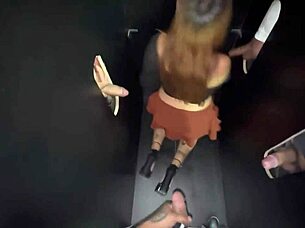 Wife bred by strangers in gloryhole cabin