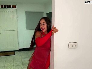 Multiorgasmic Latina Goddess Rides and Sucks POV Cowgirl