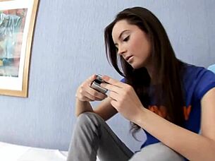 wet teen pussy fisted hard in lesbian licking frenzy
