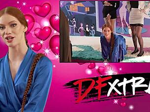 julia james goes wild with neighbor