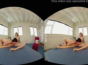 hey olive, verronica's fingers make you squirt in hot yanks climax
