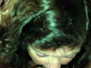 amateur girl masterfully sucks massive cock in homemade clip