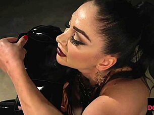 Domme Pegs Suspended Gimp HJ Dom! 😈🍆