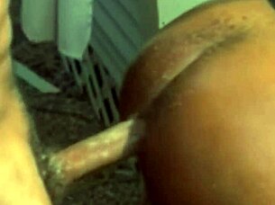 bbc DESTROYS tranny ass with huge cock rough anal creampie pounding!