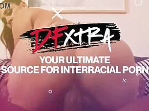 spicy latina milf hotwife spitroasts with blacks while cucking hub 😈