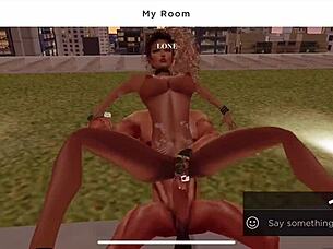 risky rooftop pounding with lone and ruby