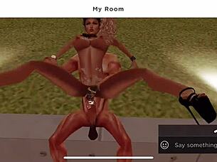 risky rooftop pounding with lone and ruby