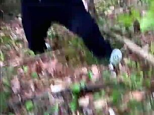 Bend over big tits milf, let's fuck deep in the woods?