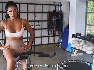 hey watch mariana martix gulp trainer's hot cum cuckold style