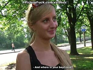 Young Horny 18+ Girl Pickup Car Public Sex Ride