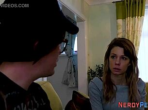 Fuck yeah, that Leeds nerd fingerbangs skinny British babe hard!