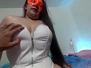 i crave his thick creampie flooding my wet mexican milf pussy as i suck and ride wildly