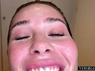 Yael Triplex Sucks Cock And Rides Ass For Facial