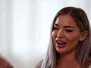 codey steele gets curvy hayley davies' special clit treatment down under