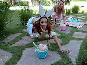 i partied with sexy bunnies larissa leite took dp and swallowed piss
