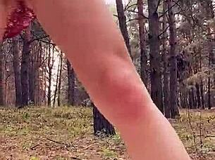 Hardcore Anal Picnic Fills Petite Angel Mia Bandini