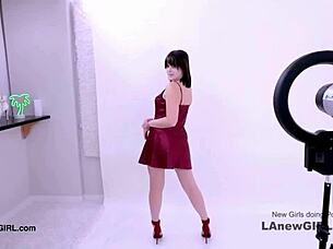 shy model seduced hard by producer in hot audition!