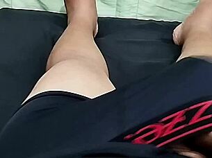 Small Cock Foreskin Jerk Off Compilation Neighbor Cums on Wet Pussy Tits Part 2