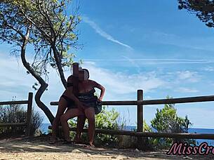 Pussy Flash Strangers Catch Park Masturbation Intense Orgasm!