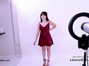 shy model seduced hard by producer in hot audition!