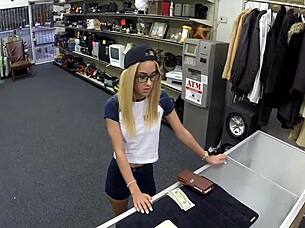 backroom store reality sex with perfect slut