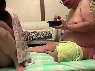 Bound asian teen slut toyed in outfit