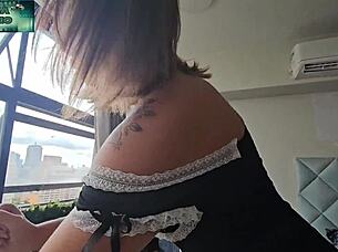 Vovô tarado fucks curvy cleaning milf doggystyle hard in asylum