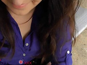 naughty british teen handjobs stranger on train 🚂💦